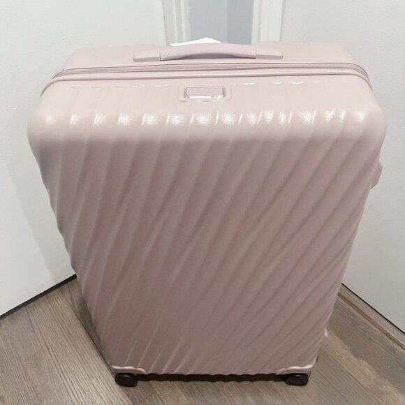 TUMI 19 Degree 31 Inch Expandable Wheeled Spinner Packing Luggage Tauve Texture - Picture 3 of 16